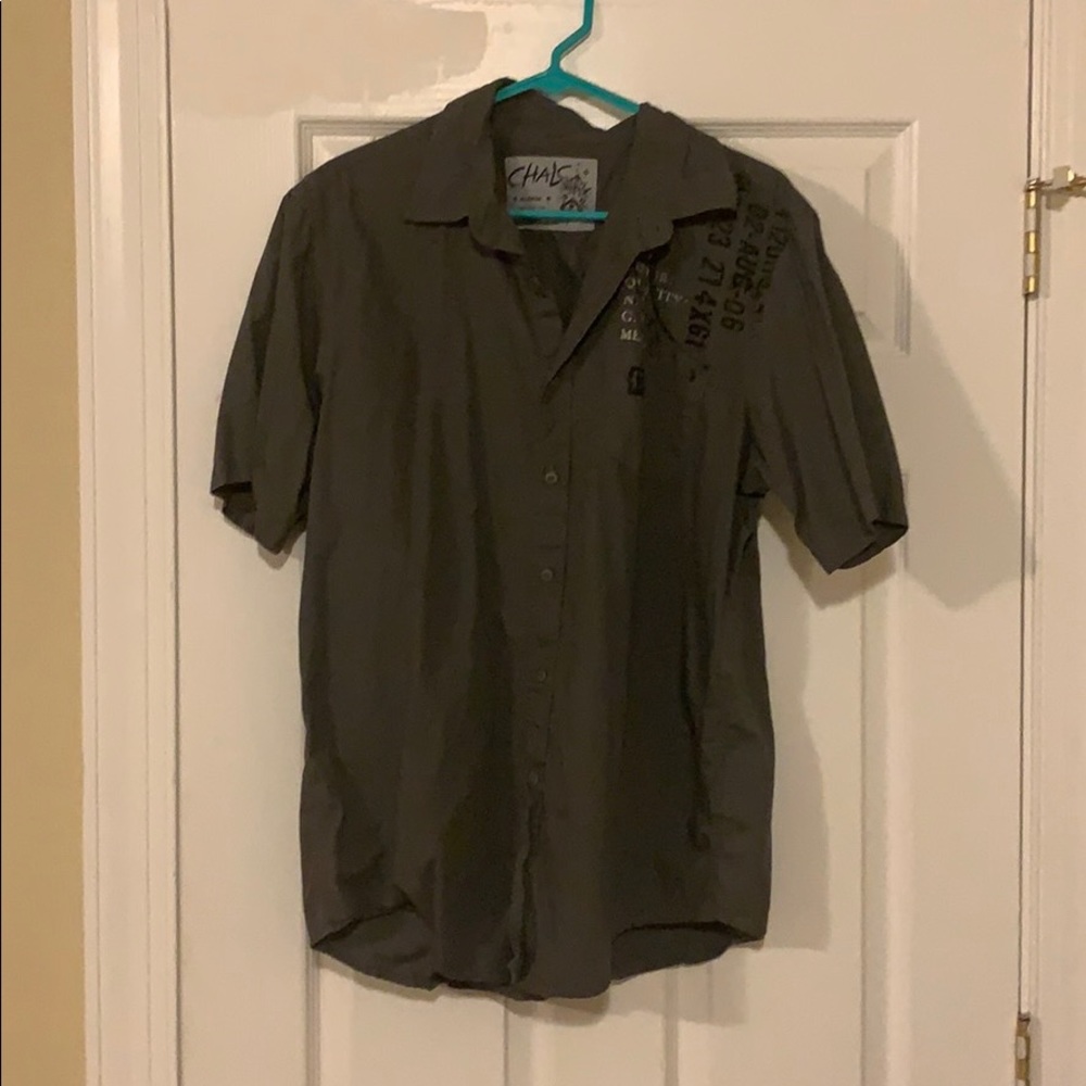 Men’s Button Down Dress Shirt - XL (Runs small)